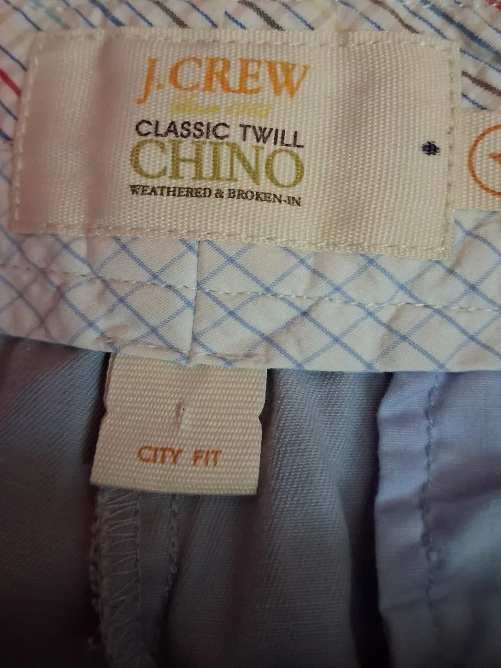 J. Crew Light Gray Women's Tailored Bermuda Shorts